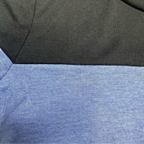 Shein Long Sleeved Shirt Two-Tone Blue & Black Size 7 - Picture 7 of 16